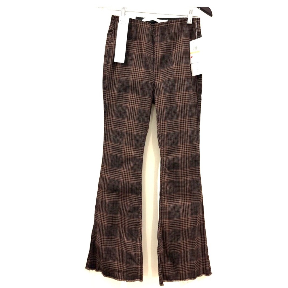 Y2K Women’s Stretchy Vintage Size 7 Inspired Flare Leg Bellbottom Pants